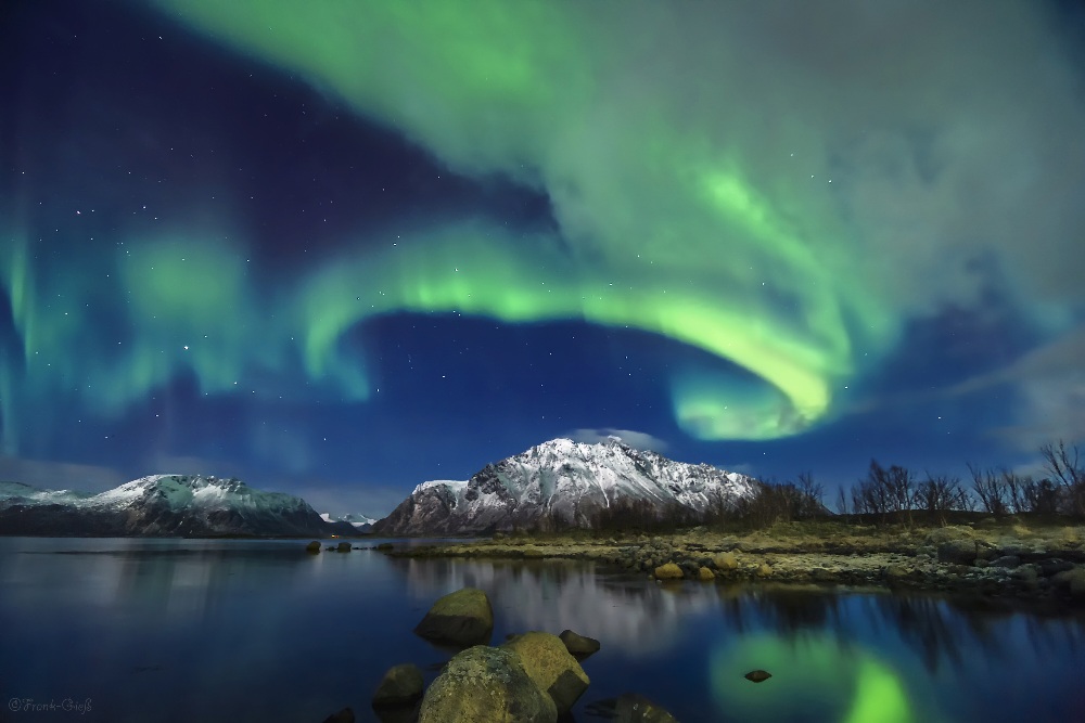 Polarlicht auf den Lofoten