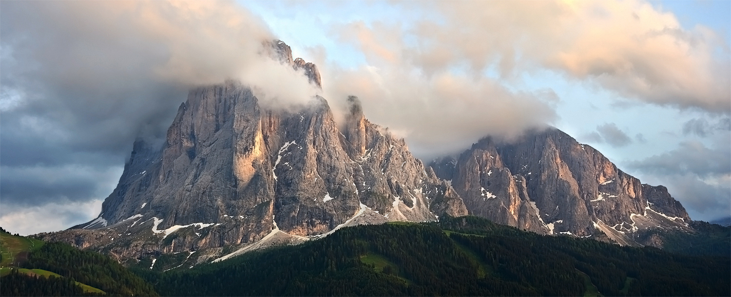 Langkofel und Plattkofel