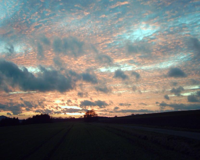 Abendsonne in Löf ND