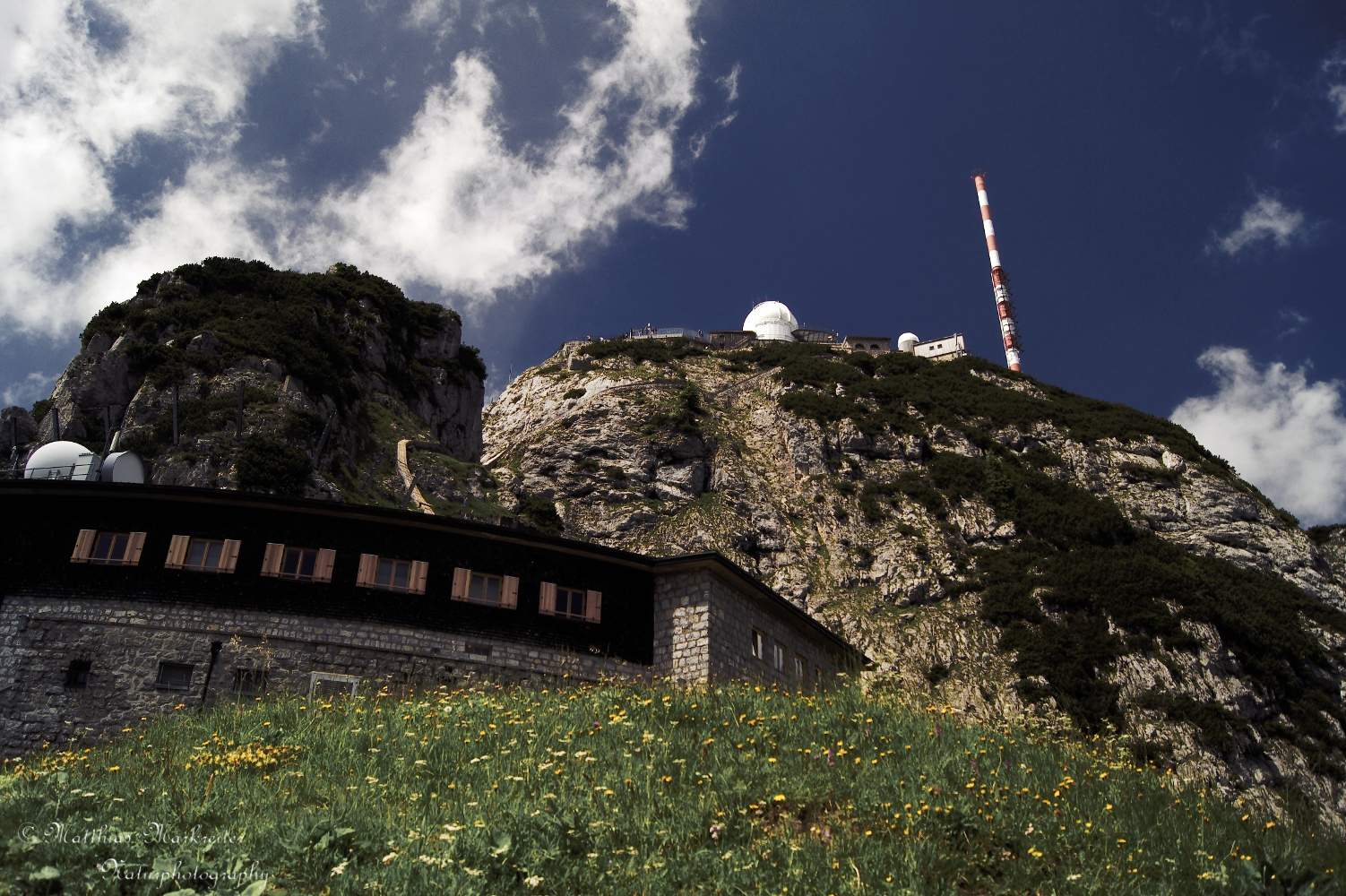 Gipfelaufbau des Wendelsteins