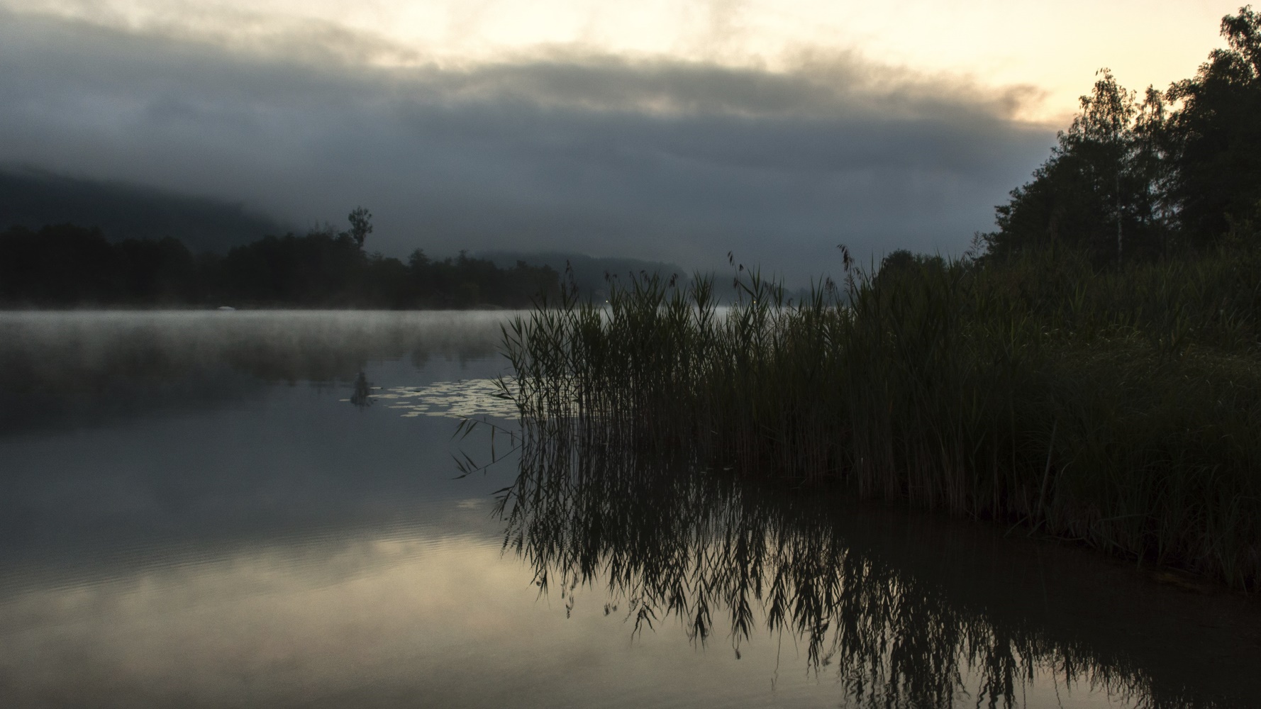 der Nebel am Keutschacher See...