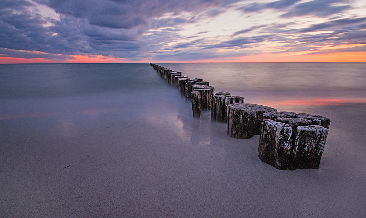 Abendstimmung an der Ostsee