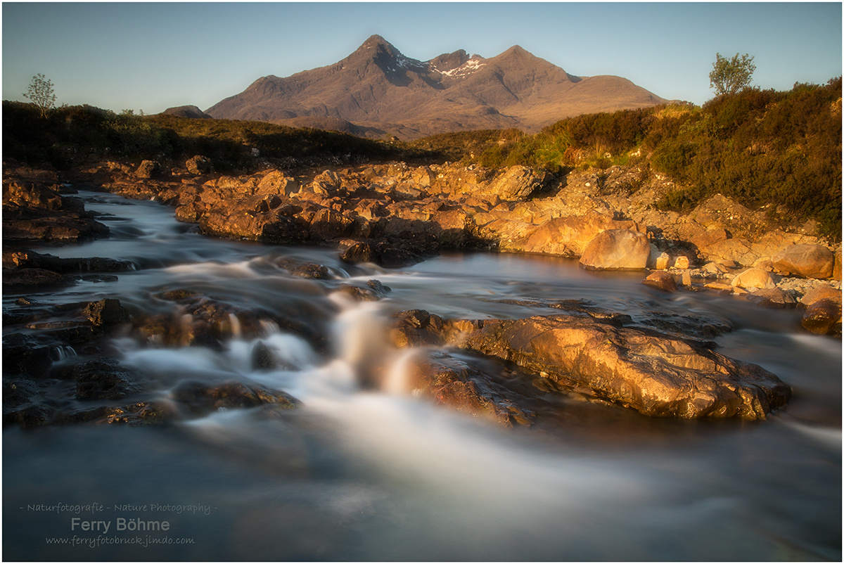 Morgenstimmung an den Cuillin Hills ...