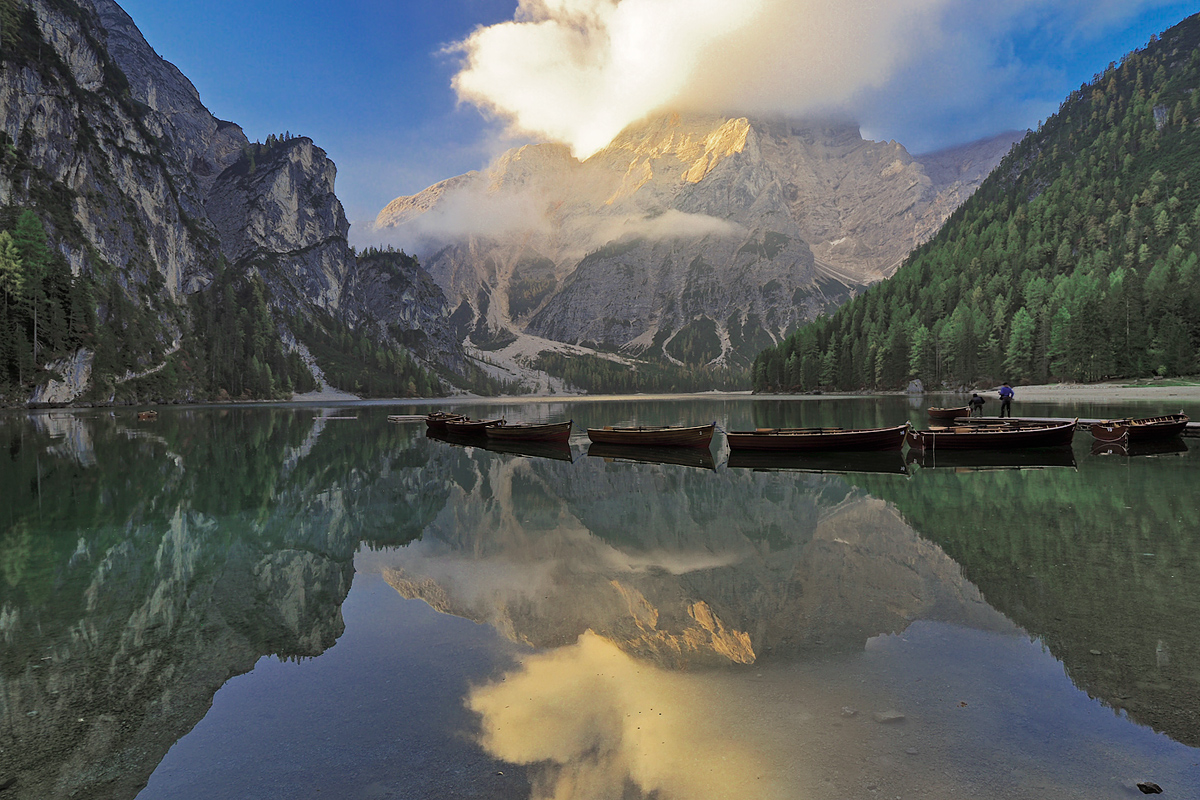 Herbst in den Dolomiten