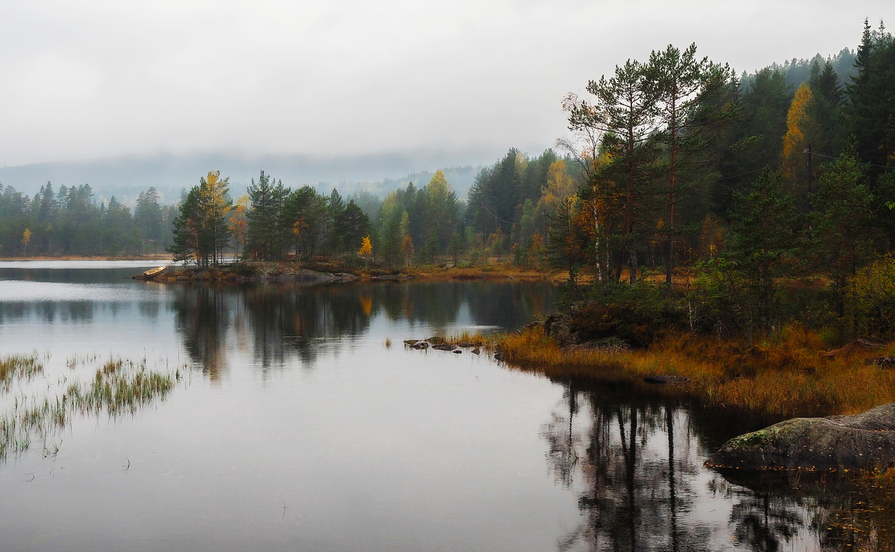 Trüber Tag in Norwegen