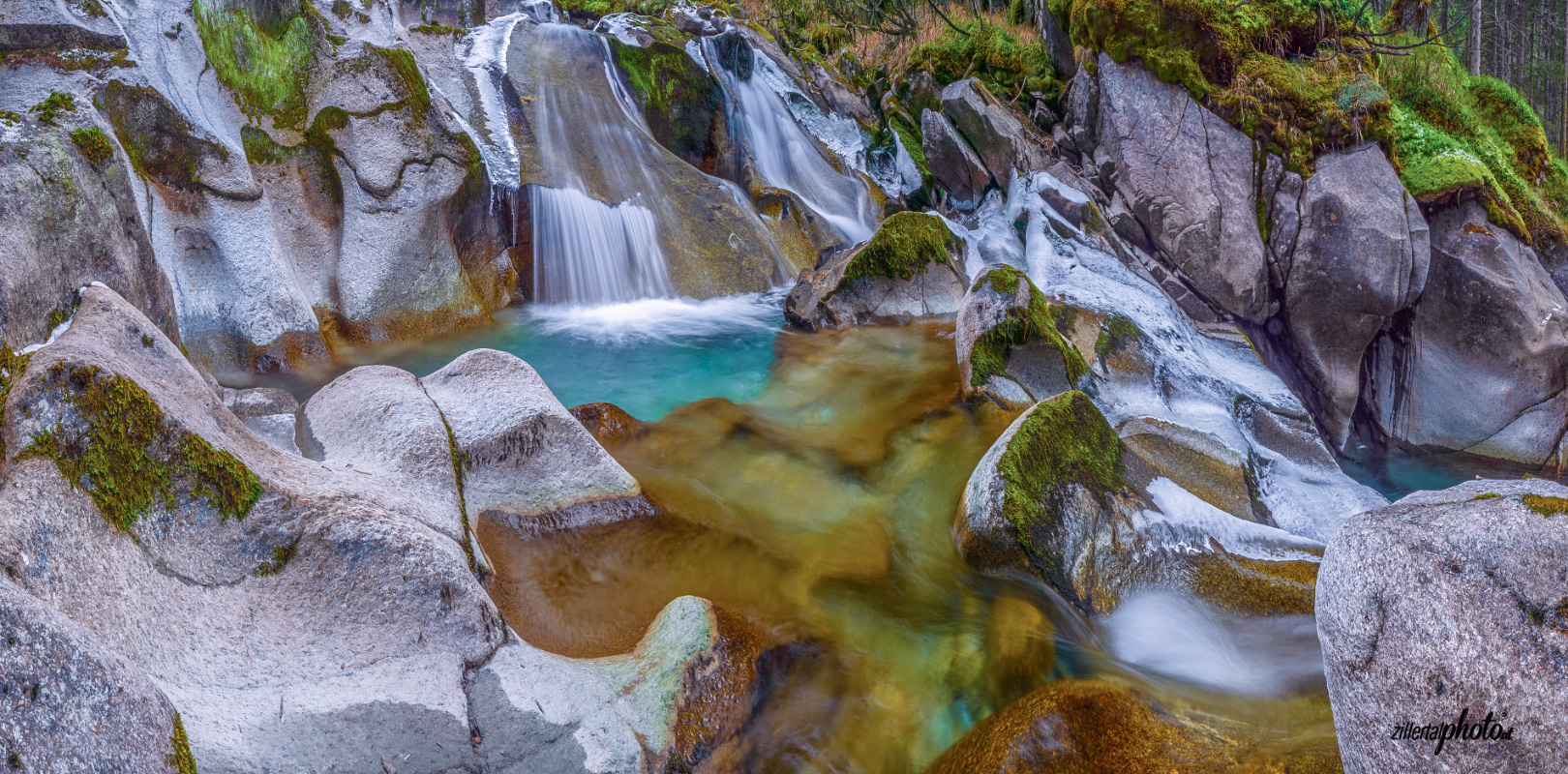 Am Eingang zur Klamm