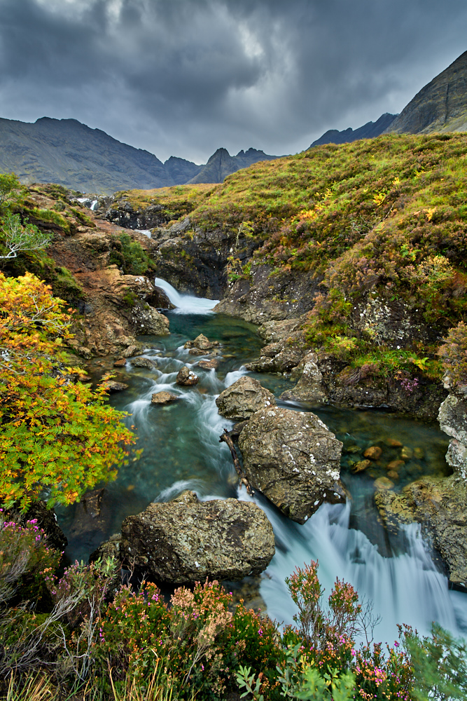 Berge und Wasser