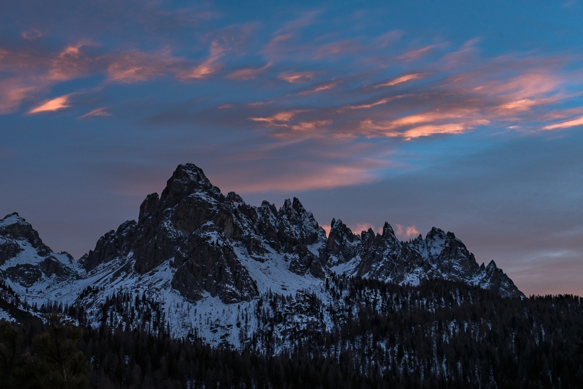 Dolomiten Flammen