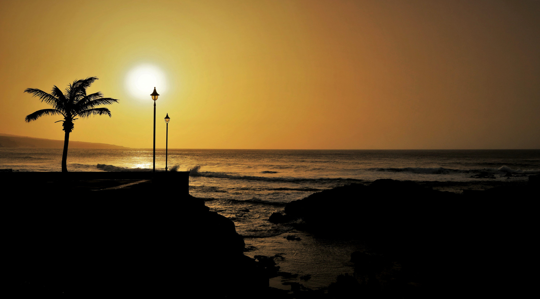 Abendstille in Punta del Hidalgo