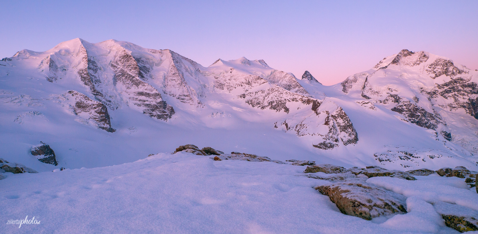 Silberschloss über dem Engadin