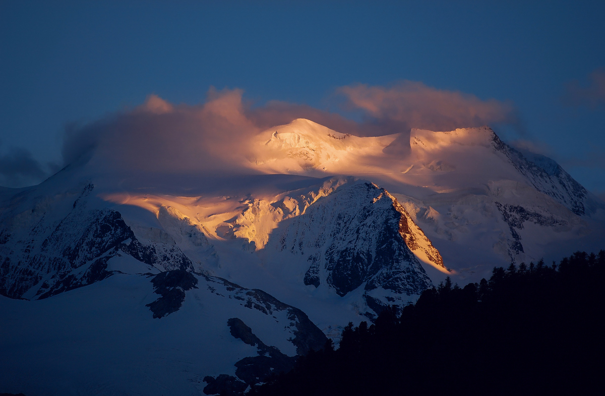 Abendstimmung in den Bergen