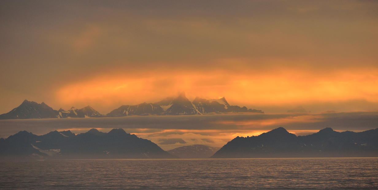 Eastern Greenland Sunset