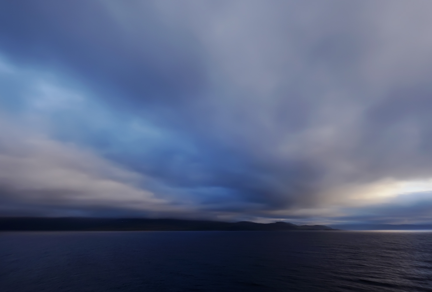 Der Himmel über Norwegen