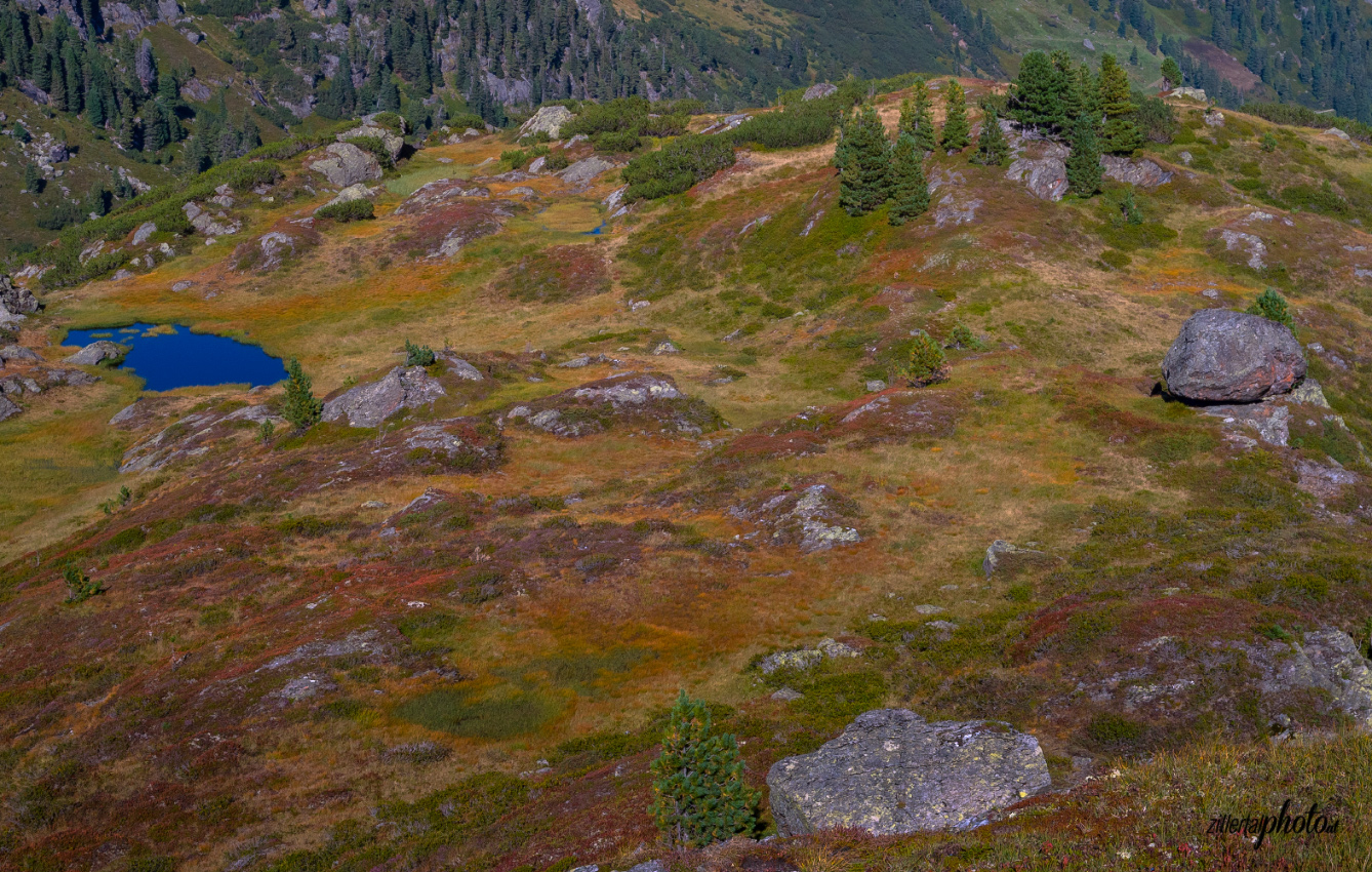 Autumn in the Zillertal Mountains