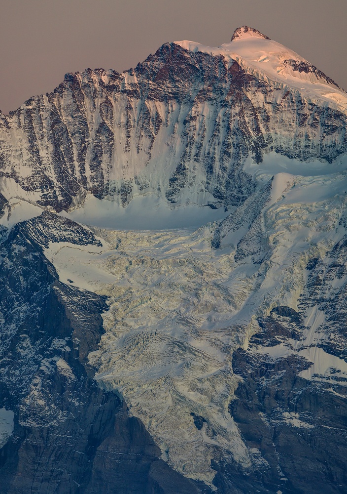 Jungfrau im Abendlicht