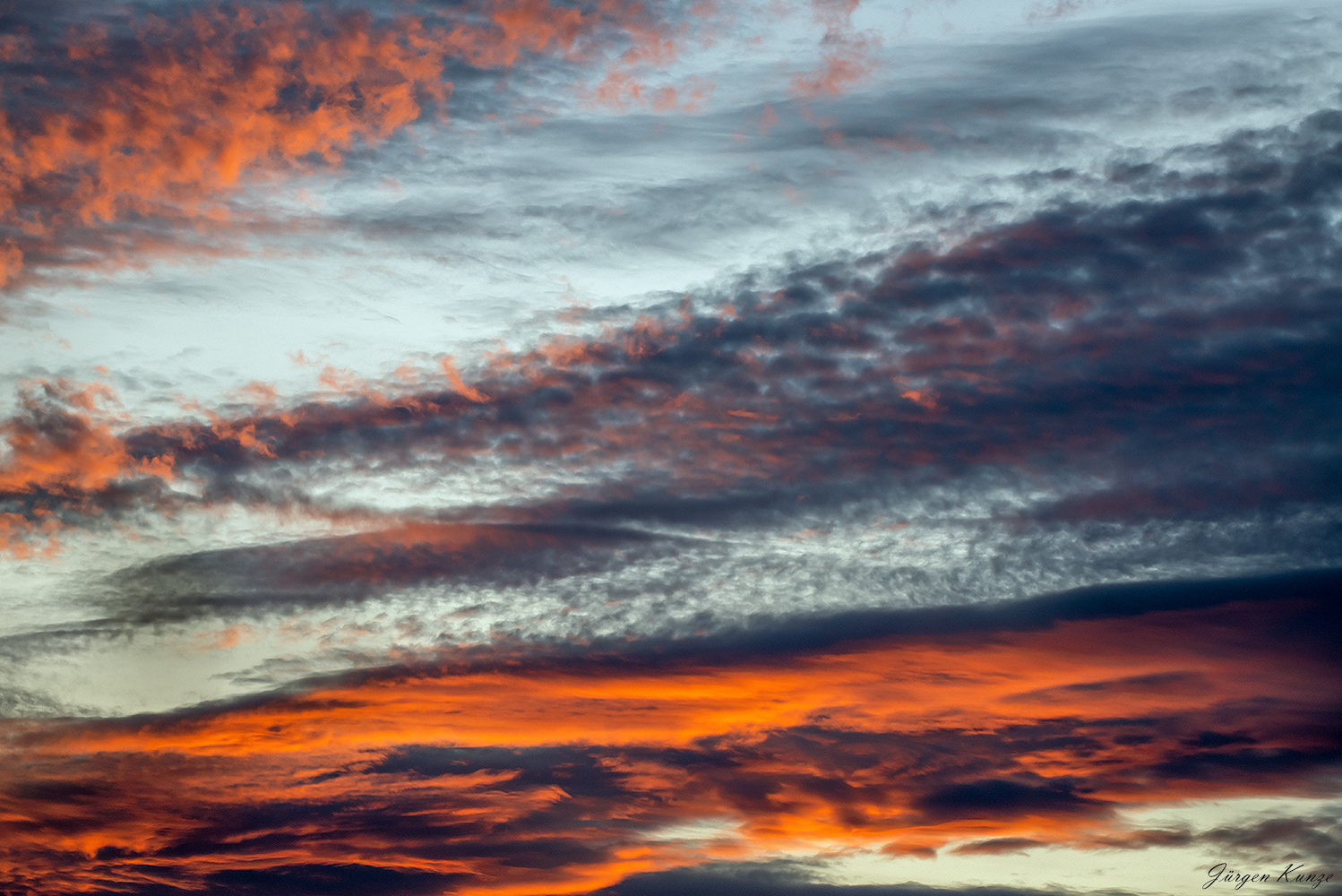 Abendwolken