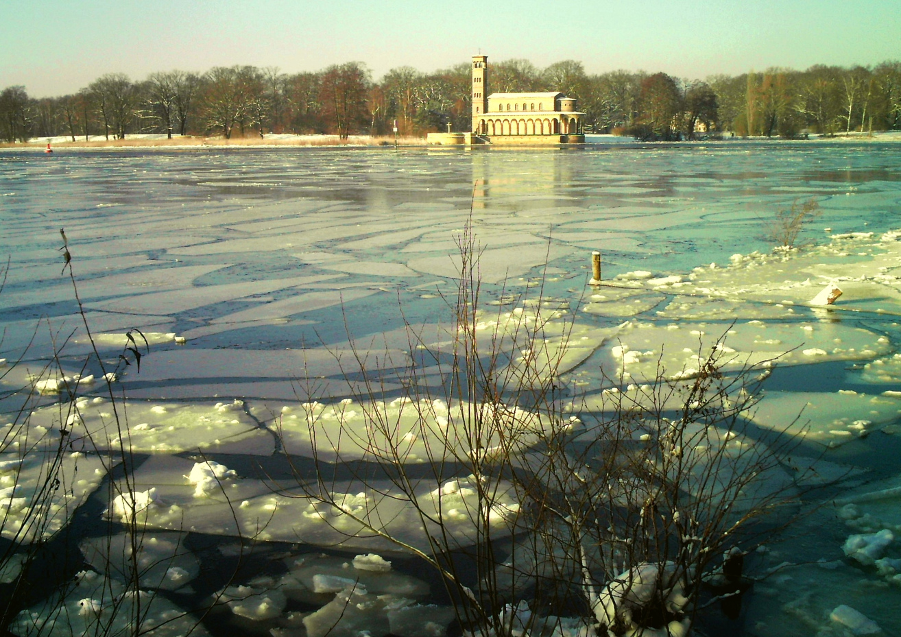 Eine  Winterlandschaft ...