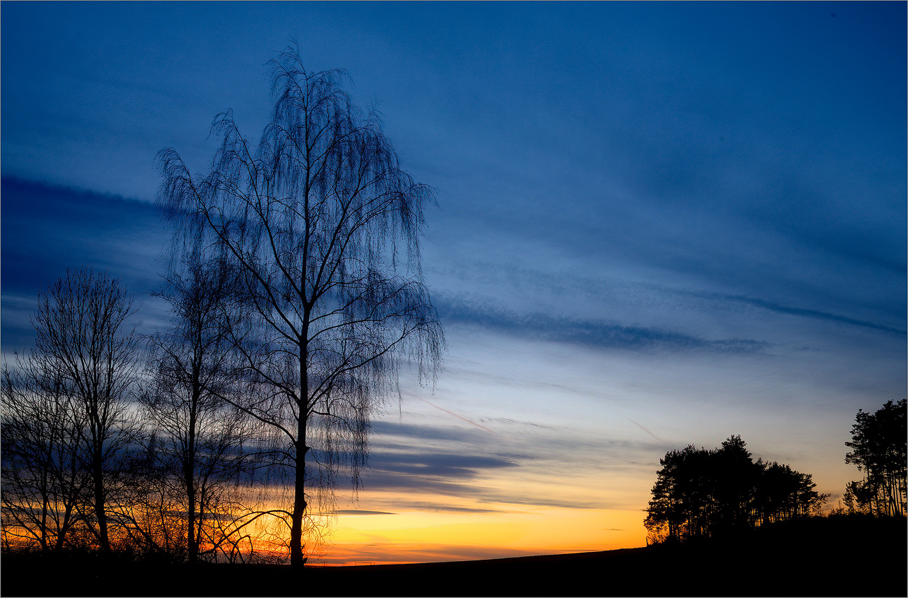 Kurz vor der blauen Stunde