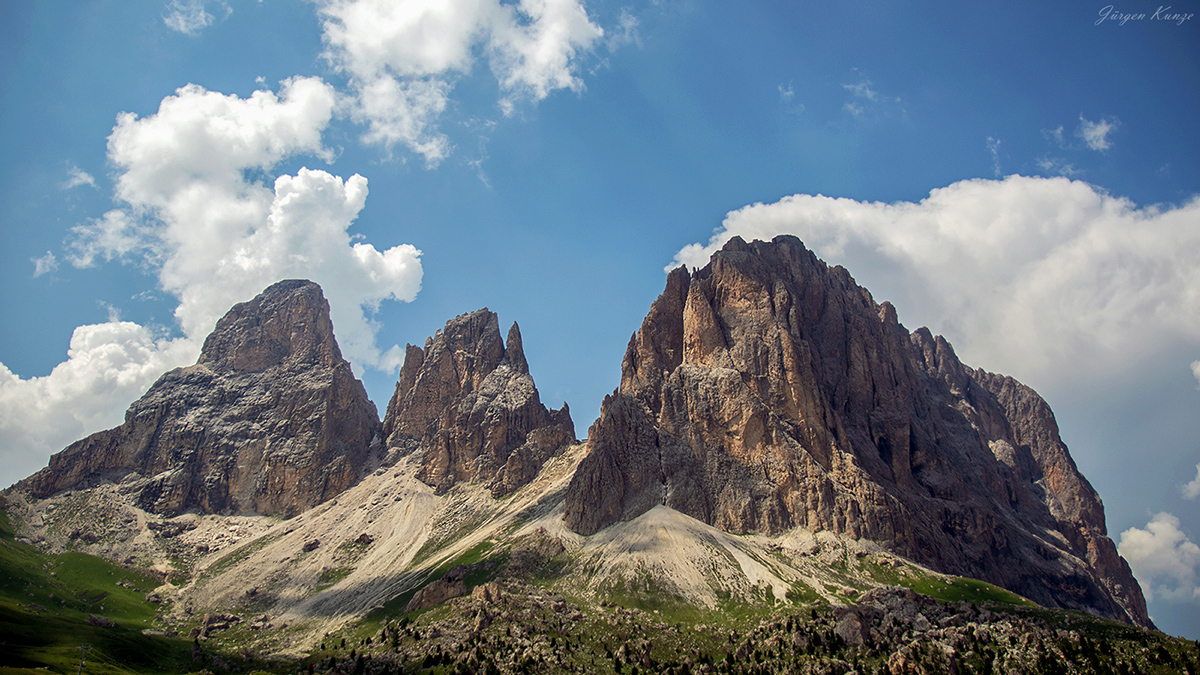 Grohmannspitze und Langkofel
