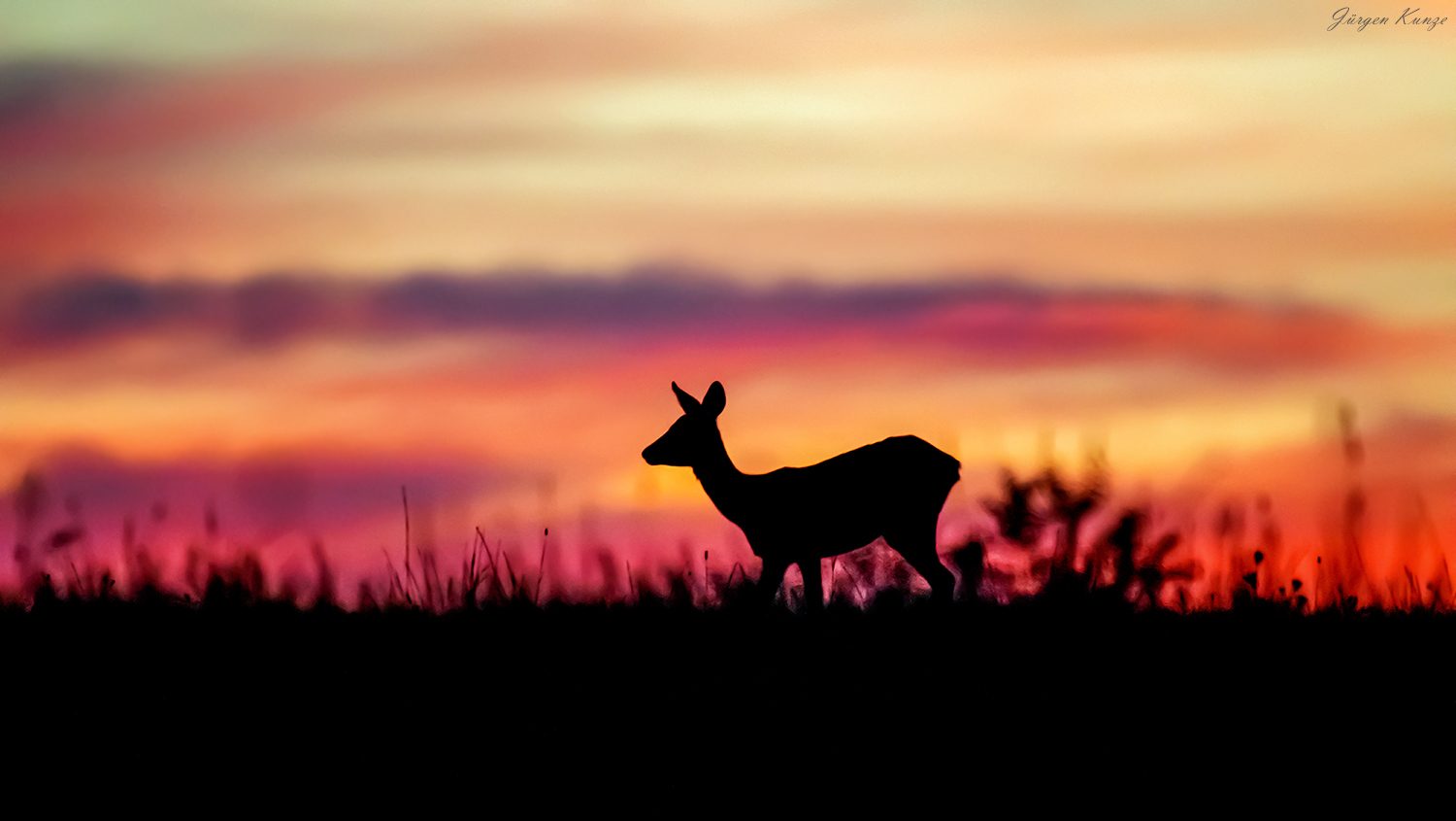 Kurz nach Sonnenuntergang