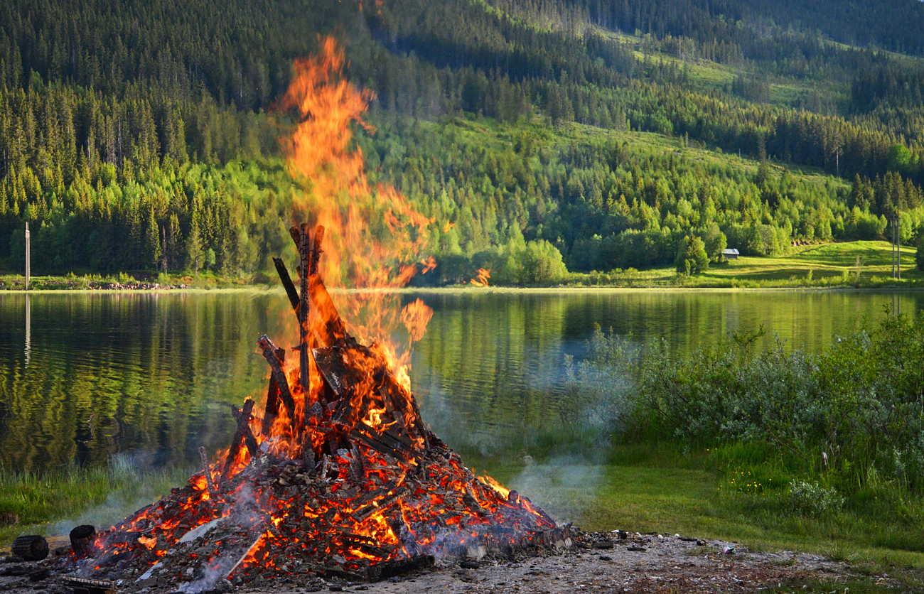 Mittsommerfest (?) in Norwegen