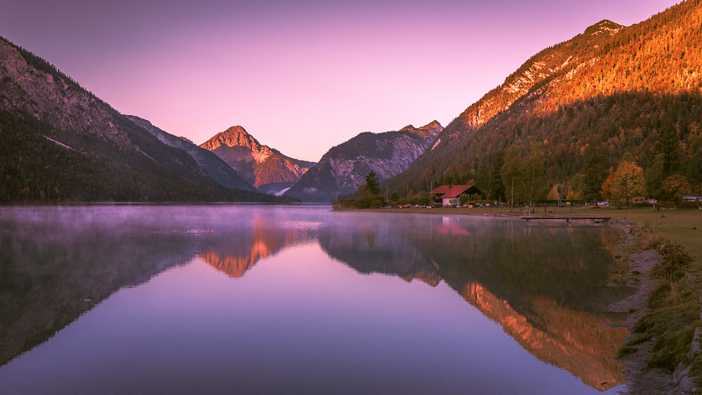 Morgenstimmung am Plansee