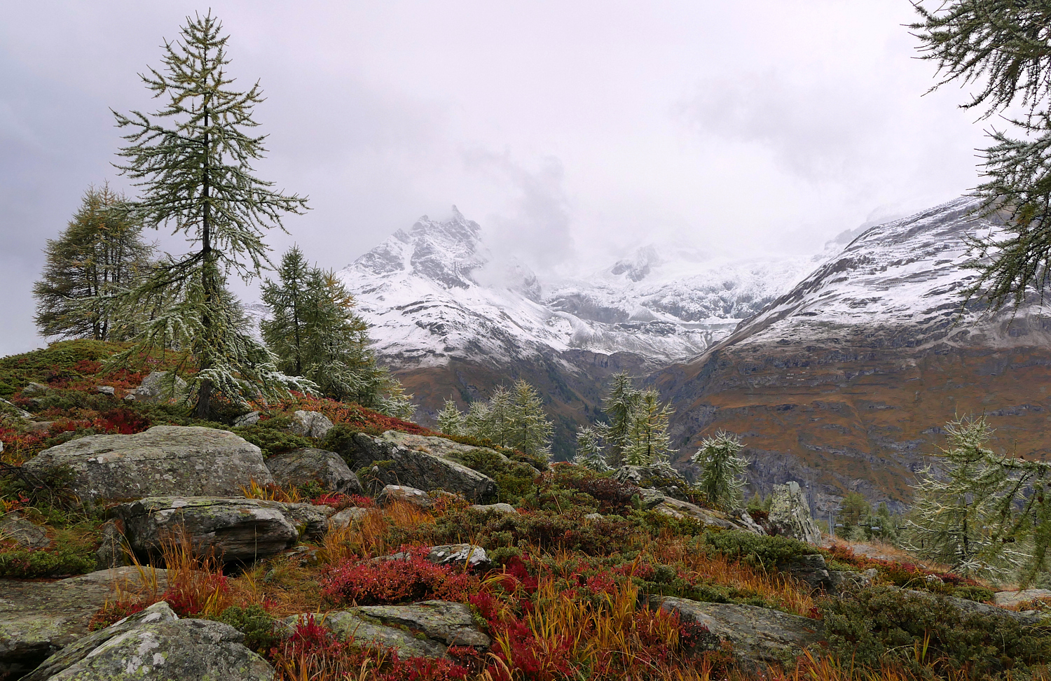 Herbst in den Bergen