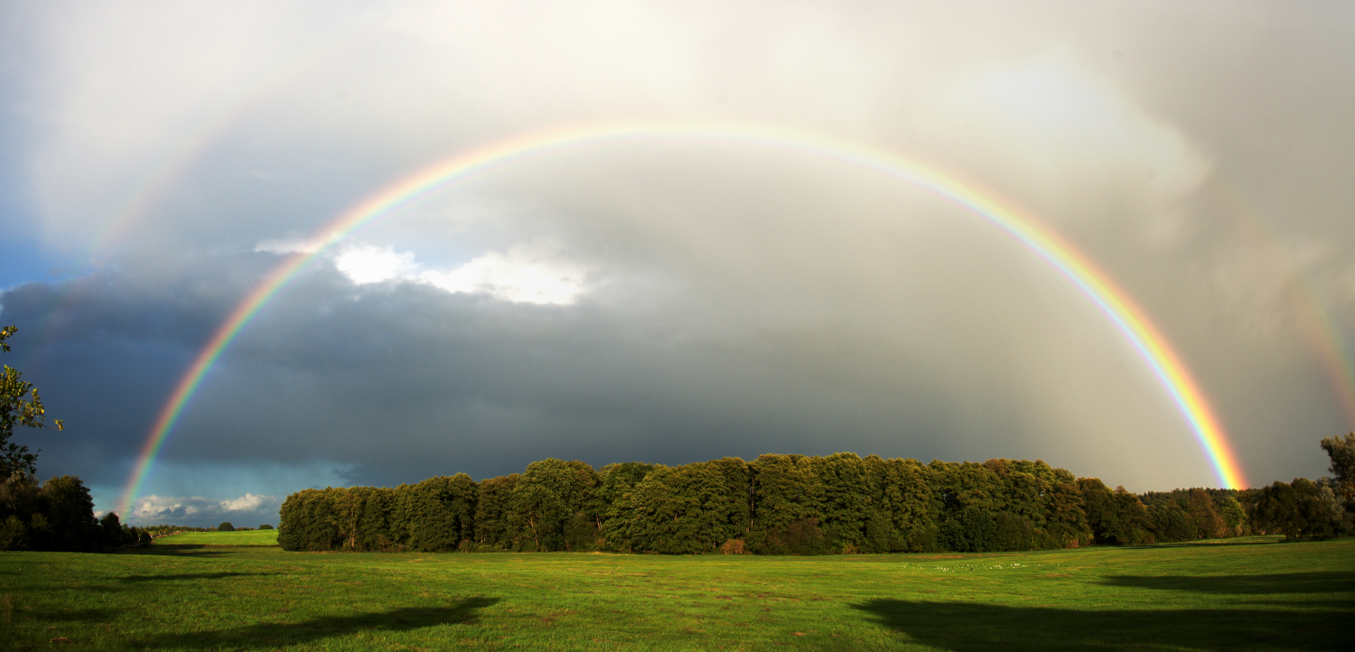 unterm Regenbogen