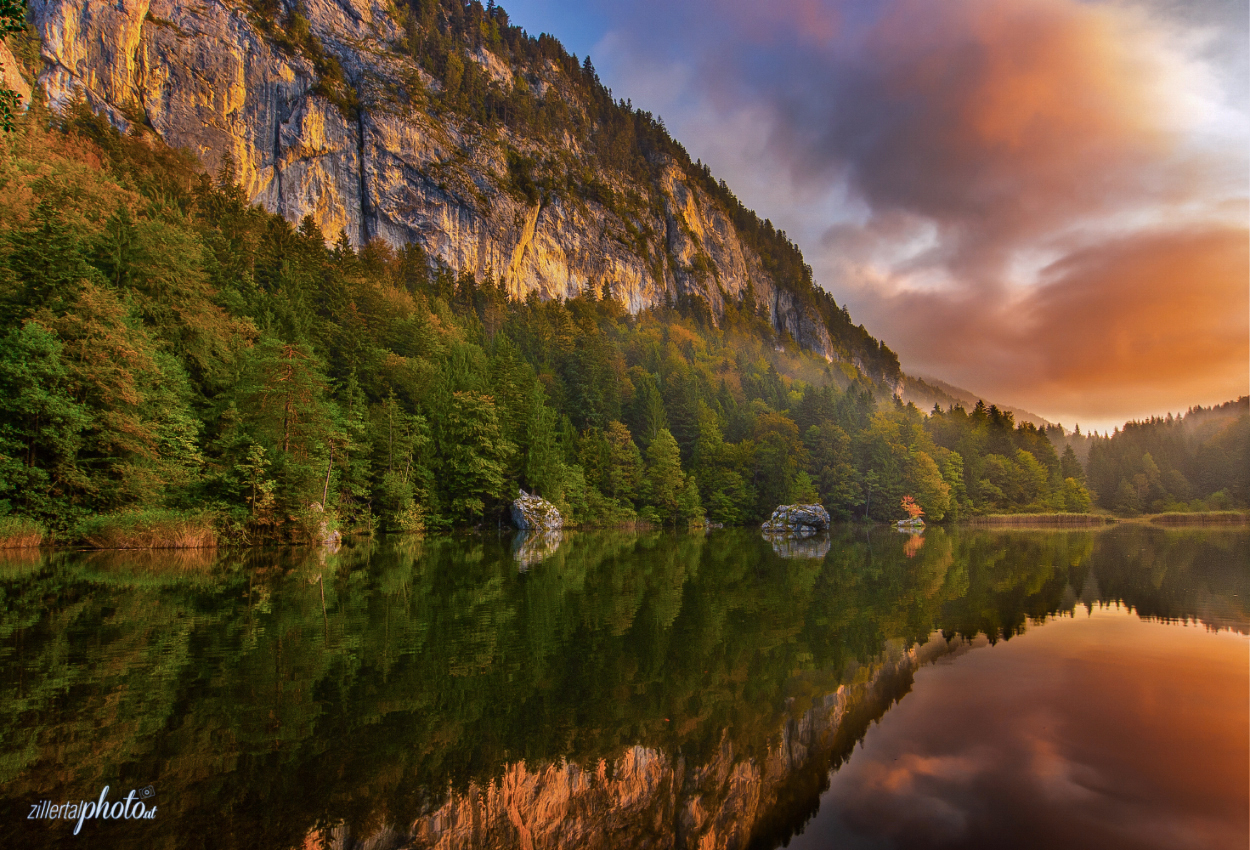 Herbstzeit am See