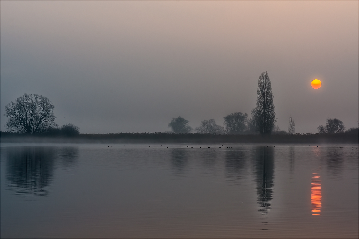 Sonnenaufgang am See