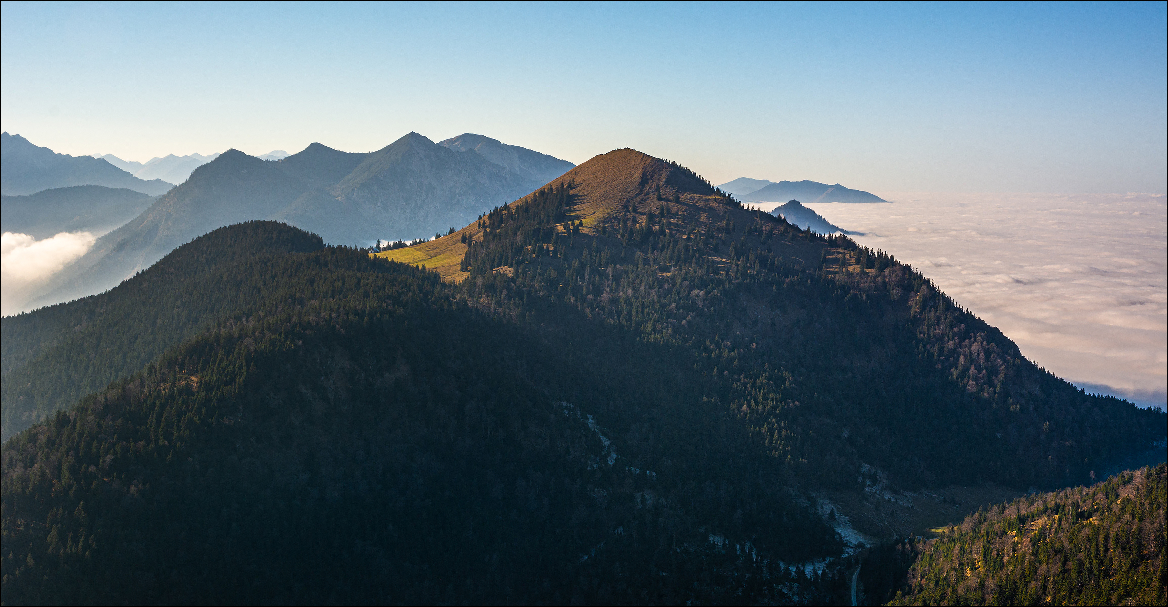 Flucht in meine Hausberge