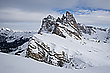 winterliche Seceda in Südtirol