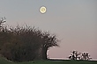 Morgenstimmung mit Mond