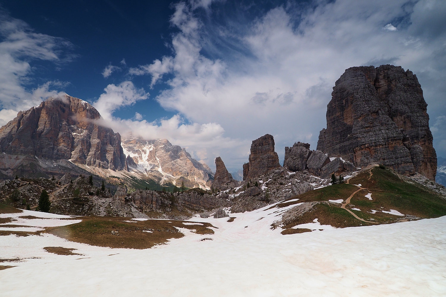 In den Dolomiten