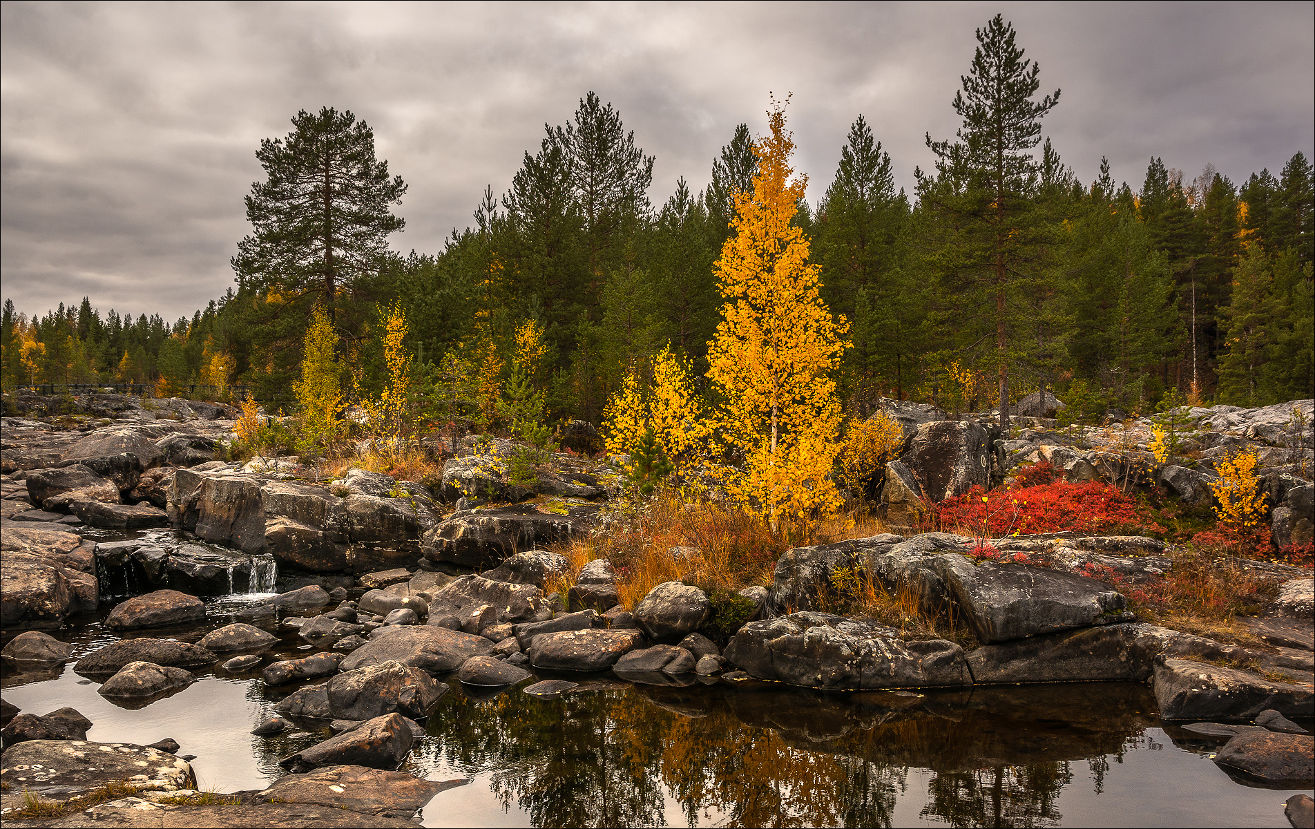 Herbst in Lappland
