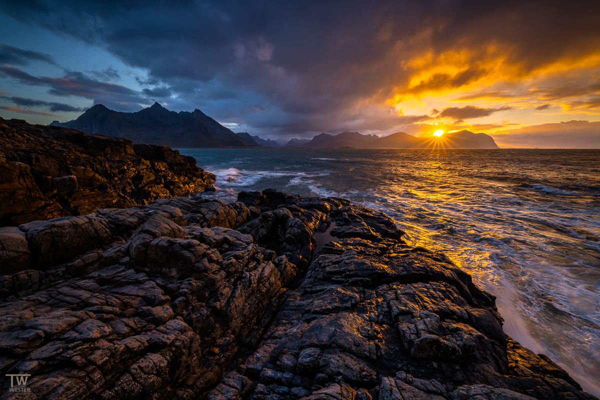 Abendstimmung in Norwegen