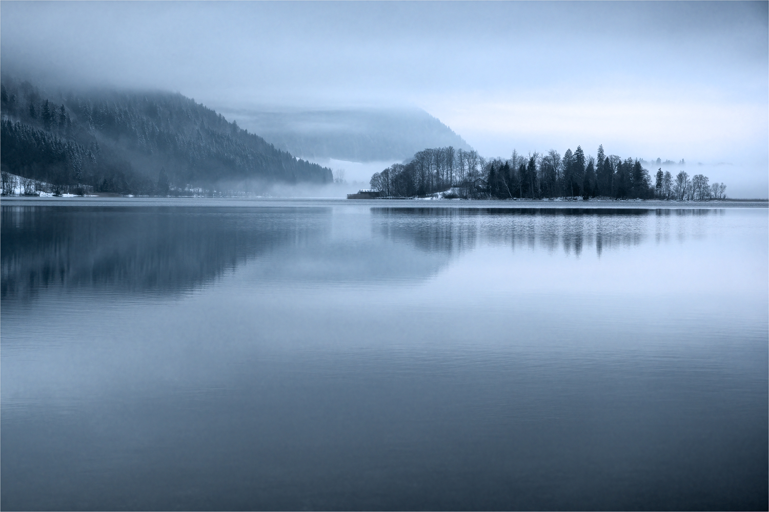 Gestern Abend am Schliersee