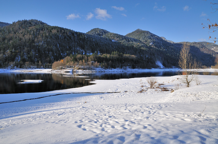 Winter am See