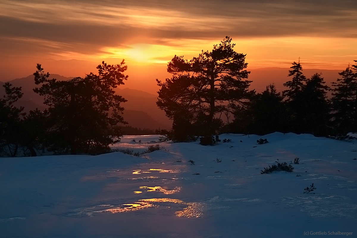 Ein Rest von Sonne