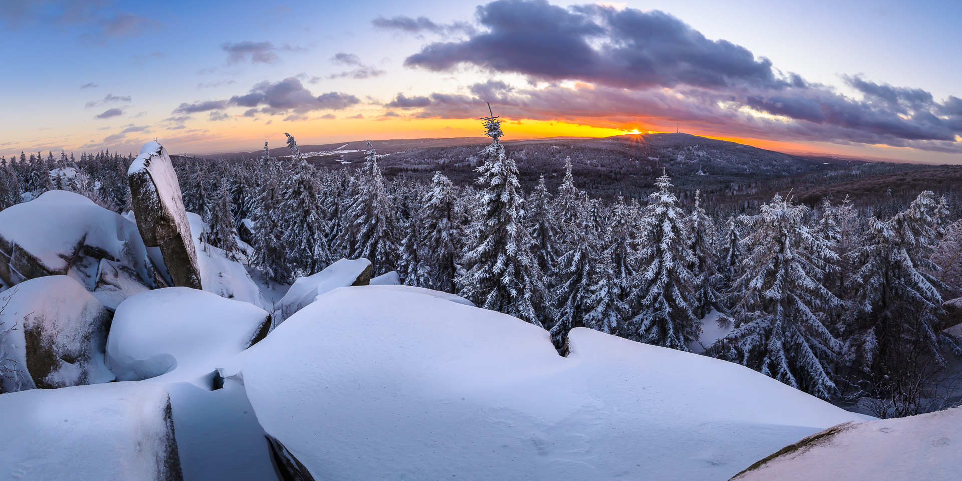 Traumwinter im Fichtelgebirge