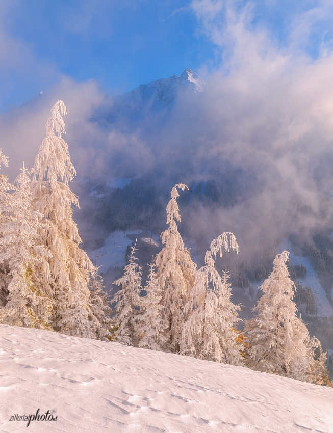 Der Herbst vom Winter überrascht