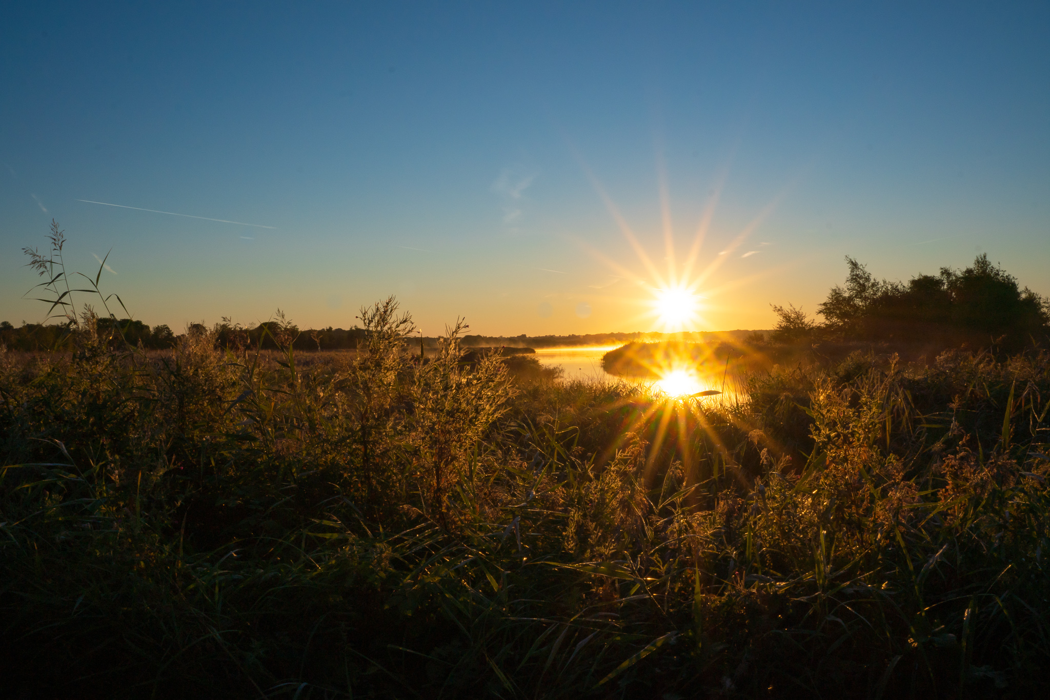 Der erste Morgen in Dänemark