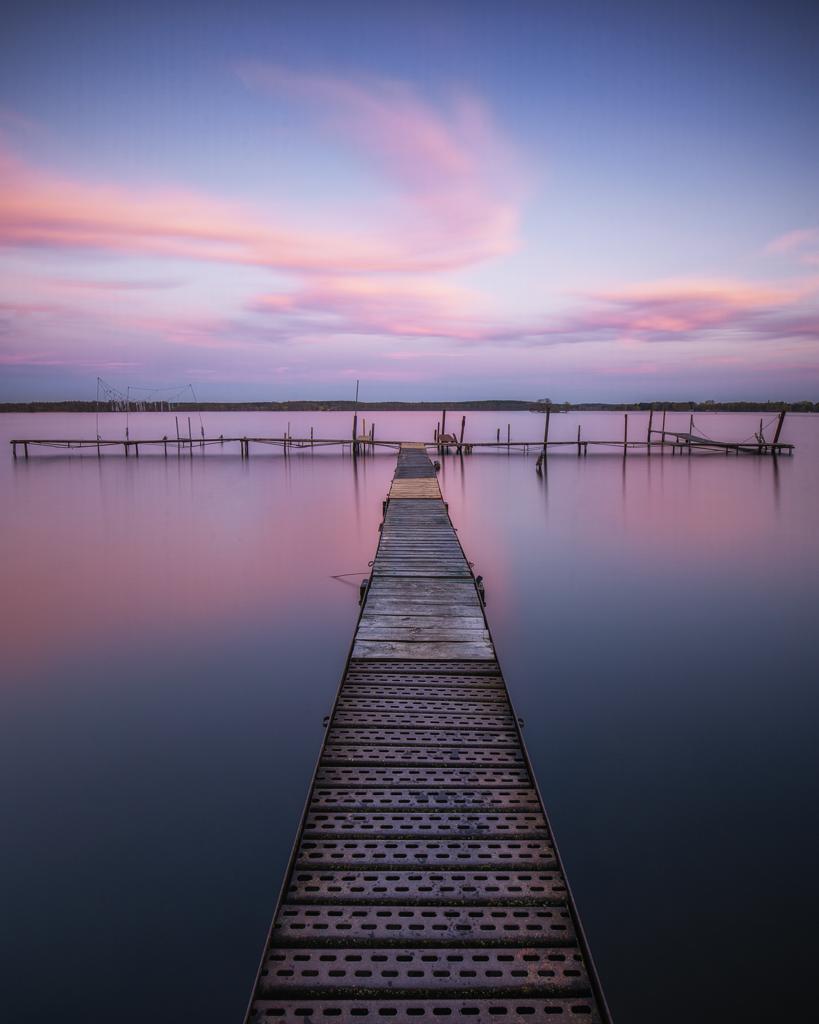Abends am See