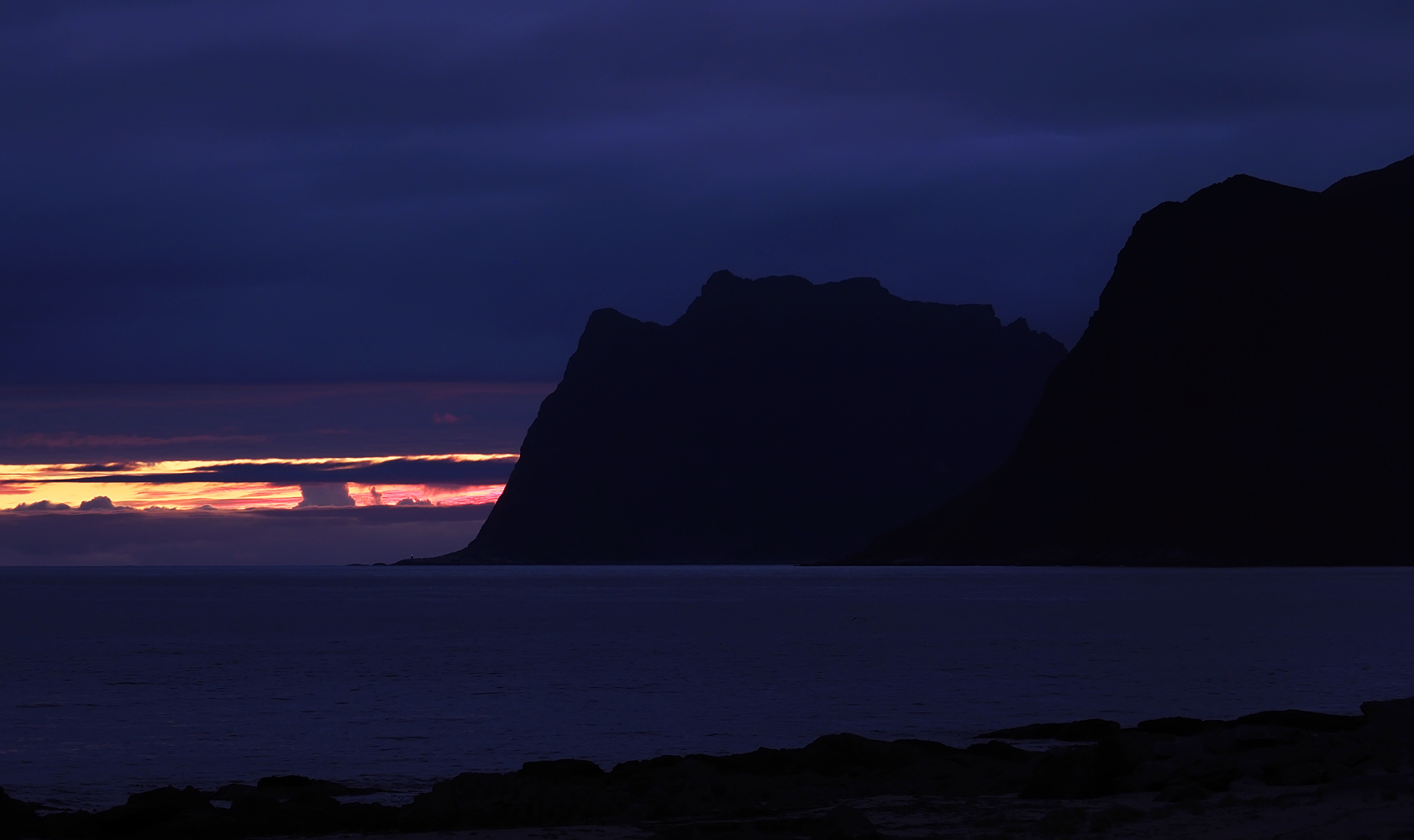 Abendstimmung in Norwegen