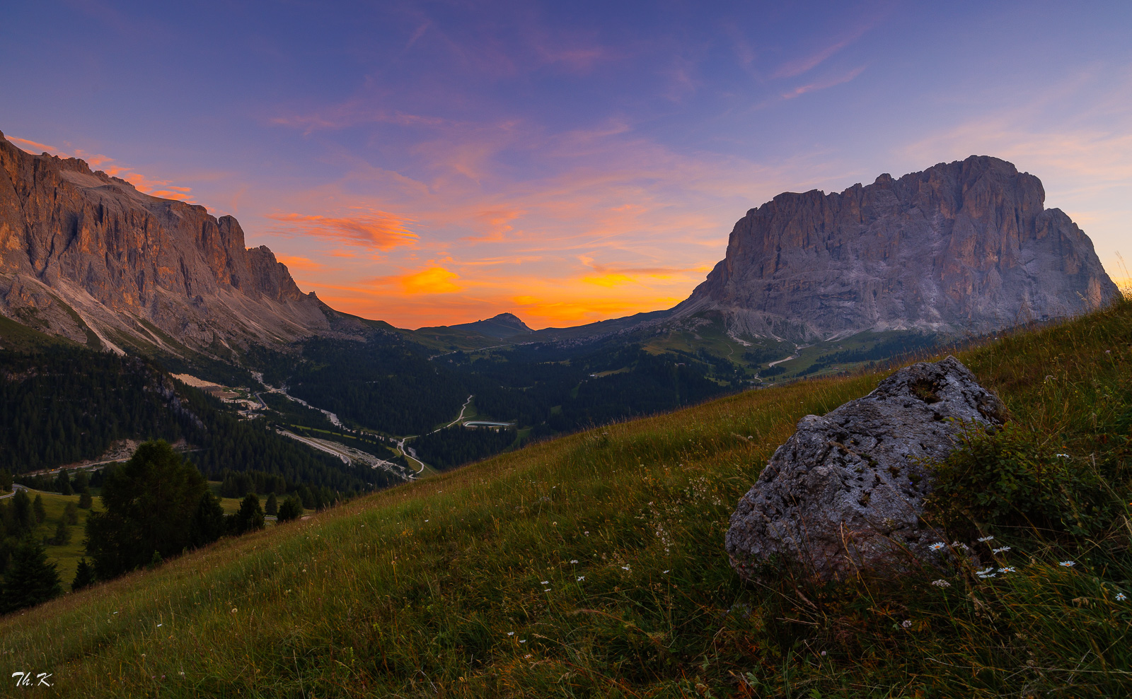 Nach Sonnenuntergang ...