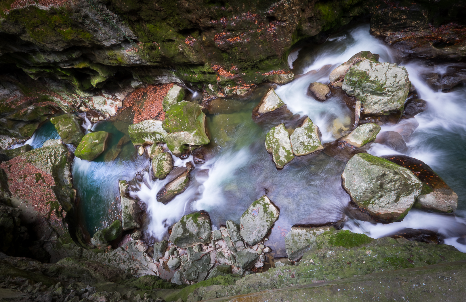 Schlucht im Jura