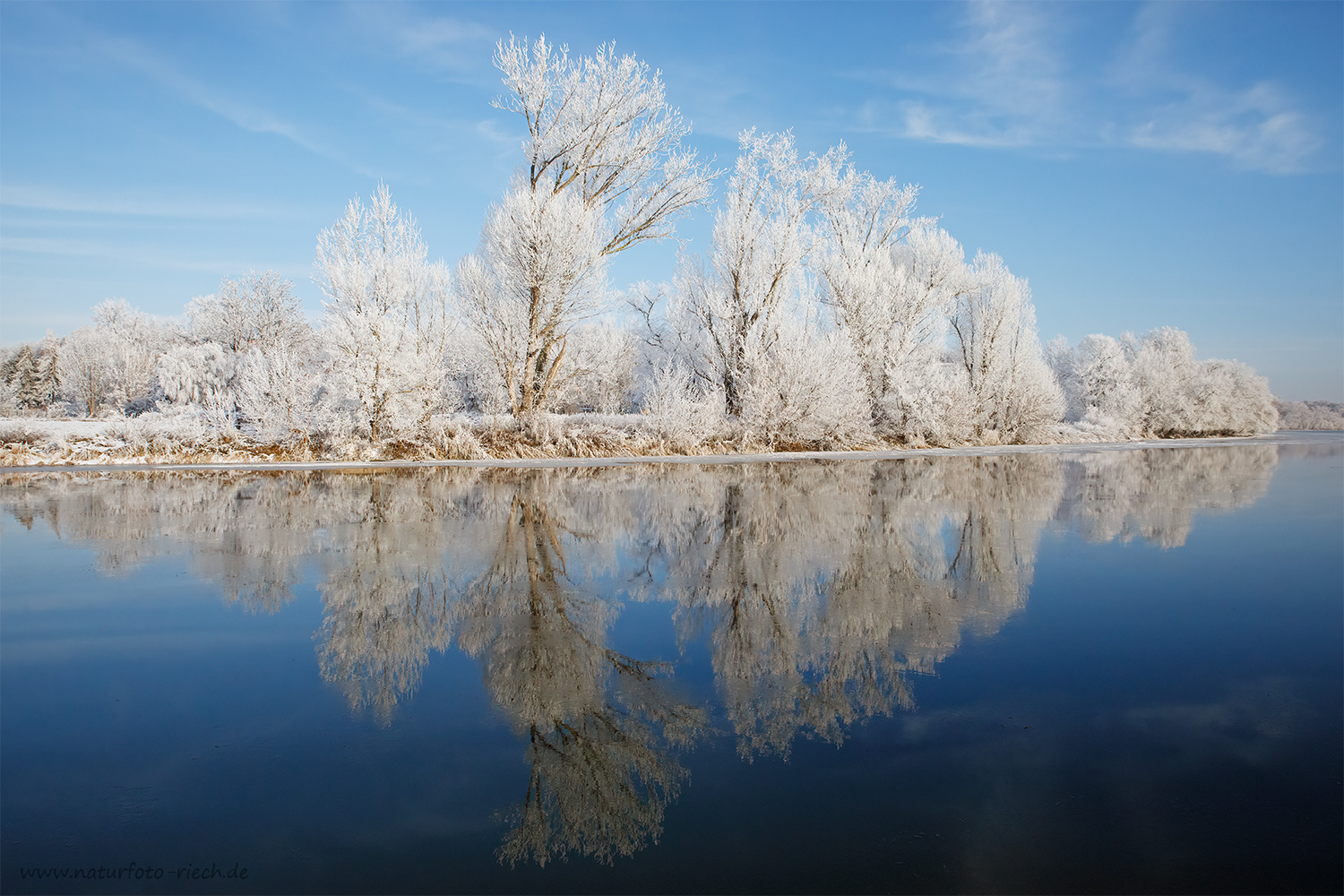 Winter am Fluß