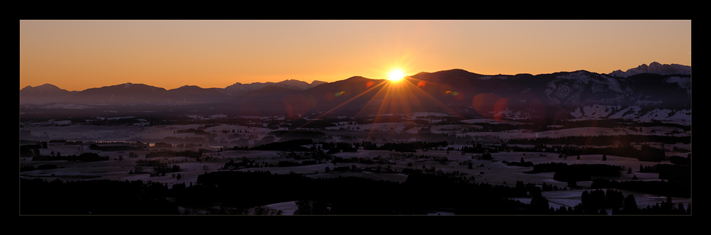 Das Allgäu erwacht