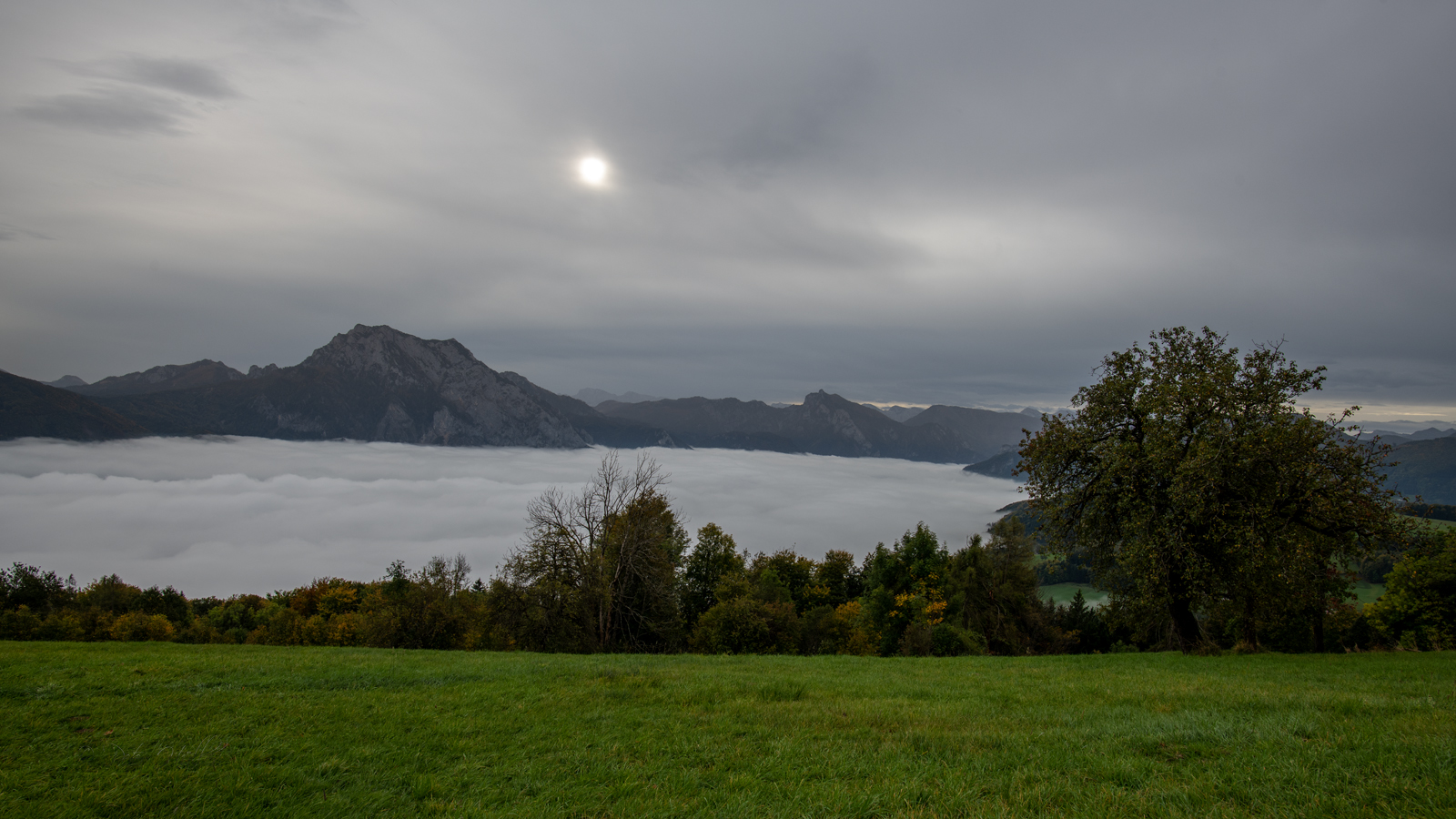Zwischen Wolken und Nebelmeer