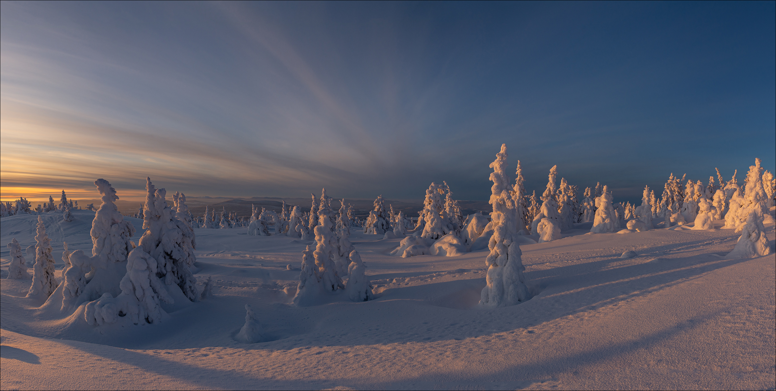 Winter in Lappland